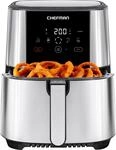 Chefman TurboFry Touch Hei&szlig;luftfritteuse, 4.75L Familiengr&ouml;&szlig;e, One Touch Digital
