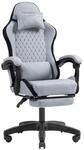 Mars Gaming MGC-X, Ergonomischer Gaming-Stuhl, Atmungsaktiver Stoff, Verstellbare