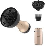 Rowenta Curl Harmony Hei&szlig;luft-Diffusor, 3-in-1, f&uuml;r lockiges Haar, ergonomisches