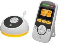 Motorola Baby MBP161TIMER Digitales Audio-Babyfon mit Display und Care Timer, wei&szlig;