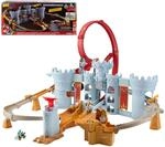 Hot Wheels Mario Kart Bowsers Schloss Spielset und Kamek 