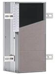 emco asis module plus, WC-Modul - Unterputzmodell, 2 F&auml;cher f&uuml;r WC-Papier,