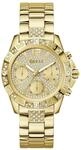 GUESS Damen Uhr Armbanduhr Majesty Edelstahl