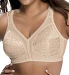 Playtex 18 Stunden original, Komfortband, ohne B&uuml;gel BH Gr. 95E , Naturfarben /
