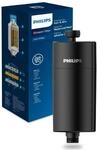 Philips Water Wasser-Inline-Duschfilter, 50 000.L Filterkapazit&auml;t, SCHWARZ,