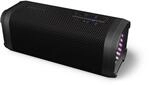 Philips TAS2000B kabellose Bluetooth-Lautsprecher mit LED-Lichtshow, 20 W Bass+,