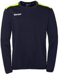 Kempa Unisex Emotion 27 Training Top Sweatshirt, Marine/Fluo Gelb, 116 EU