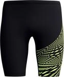 Speedo Herren Medley Logo Hyper Yellow/Cobalt/Emerald 26