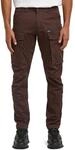 G-Star Herren Rovic Zip 3D Regular Tapered Pants, Braun (Chocolate Plum