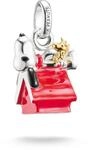 THOMAS SABO x Peanuts Charm Club Connect Snoopy & Woodstock Anh&auml;nger
