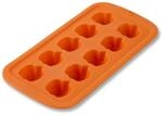 Zenker Mini-K&uuml;rbis Schokoform/Eisw&uuml;rfelform &ndash; 10er Halloween Backform aus