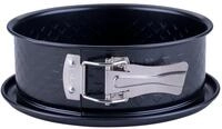 Zenker Springform mit Flachboden &Oslash;18 cm &ndash; Backform mit Herz-Pr&auml;gung, PFAS-frei,
