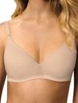Nur Die Baumwoll BH b&uuml;gelloser doppellagiger Softcup-BH Bra weich bequem unsichtbar