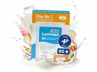 pro natura Lactrase 18000 – 80 Lactase Tabletten bei Lactose-Intoleranz, für...