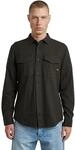 G-STAR Herren Marine Slim Hemd, Grau (Asfalt gd D24963-D454-B575), S
