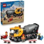 LEGO City Betonmischer - Lehrreiches Baufahrzeug Spielzeug mit 3 Minifiguren,