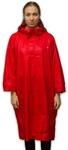 LOWLAND OUTDOOR Regenponcho - Wasserdicht (7000mm Wassers&auml;ule), Rot, M