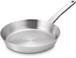 Gerlach Prestige Pfanne 28 cm Aus Edelstahl Edelstahlpfanne Bratpfanne F&uuml;r Gas