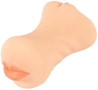 Nature Skin Movass - realistischer Masturbator mit Mund, Vagina Und Anus &Ouml;ffnung, in
