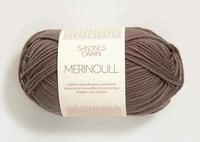Merinoull col.3161 medium brown ca.105 m 50 g