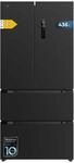 Cecotec Franz&ouml;sischer T&uuml;r-K&uuml;hlschrank Bolero CoolMarket FD 436 Dark E. Inverter