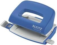 Leitz NeXXt Recycle Mini-Locher, 10 Blattlocher A4, kleiner Papierlocher f&uuml;r...