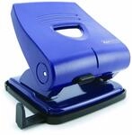 Rapesco PF827PL2 2-Fach Locher 827-P, 30 Blatt Stanzkapazit&auml;t, Blau