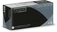 Einmalhandschuhe Latex Black puderfrei (4 Gr&ouml;&szlig;en w&auml;hlbar)