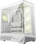 MSI MAG PANO 130R PZ Wei&szlig; - Mid-Tower-Gaming-PC-Geh&auml;use - Unterst&uuml;tzt GPUs bis zu