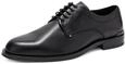 Tommy Hilfiger Herren Derby Schuhe Corporate aus Leder, Schwarz (Black), 40