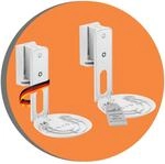 PureMounts&reg; Lautsprecher Wandhalterung f&uuml;r Sonos&reg; Era 100, 2er Set, wei&szlig;