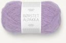 Borstet Alpakka col. 5043 hellviolett ca.110 m 50 g