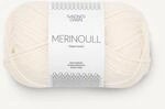 Sadnes Garn Merinoull-Merinowolle-Fb.1002 Weiss-(50g)