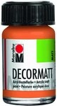 Marabu 11300039013 - Decorlack Acryl Orange 013, 15 ml, hochgl&auml;nzender...