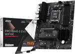 MSI PRO B840-S EVO WIFI6E Mainboard, ATX - Unterst&uuml;tzt AMD Ryzen 9000/8000 / 7000