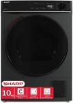 SHARP KD-WNHB0S9GAC-DE W&auml;rmepumpentrockner (10 kg, EEK C), (15...