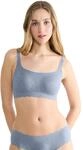 Sloggi Damen BH Zero Feel Bliss Top/ohne B&uuml;gel/Gepolstert/Pull-On