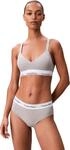 Calvin Klein Damen Lift Bralette LV00QF8500 Bralette, Grau (Grey Heather), L,...