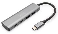 DIGITUS DA-70245 &ndash; USB Hub &ndash; 4-Port USB 3.2 Gen 2 Hub Typ C &ndash; Superspeed+
