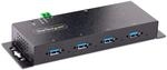 StarTech.com 4-Port USB 3.0 Hub mit 5 Gbit/s - Robuster USB Verteiler 3.0 mit