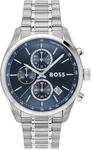 BOSS Chronographen-Quarzuhr mit Kalender f&uuml;r Herren Kollektion Grand Prix 44 mit