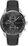 BOSS Chronographen-Quarzuhr mit Kalender f&uuml;r Herren Kollektion Grand Prix 44 mit