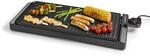 GOURMETmaxx elektrischer Tischgrill | Rauchfreier Elektrogrill 2200W | Grillplatte