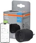 OSRAM SMART+ Matter Plug EU Steckdose, 2300W, 10A, IP20, schwarz, Alexa, Google Home,