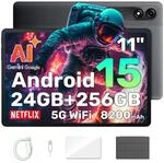 Blackview Tablet 11 Zoll Android 15 Gemini AI, 24GB RAM + 256GB ROM (2TB