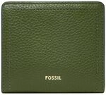 Fossil Logan Mini-Bifold-Geldb&ouml;rse aus Leder oder Polyurethan f&uuml;r Damen