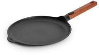Woll &ndash; Eco Logic QXR Cr&ecirc;pespfanne &Oslash; 26 cm mit abnehmbarem Holzstiel &ndash;