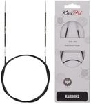 KnitPro Karbonz Rundstricknadel 16" (40cm) | 2mm