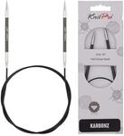 KnitPro Karbonz Rundstricknadel 32" (80cm) | 4,5mm