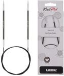 KnitPro Karbonz Rundstricknadel 16" (40cm) | 2,5mm